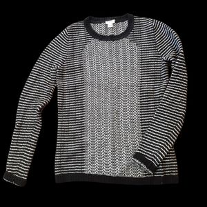 J. Crew black and white sweater
